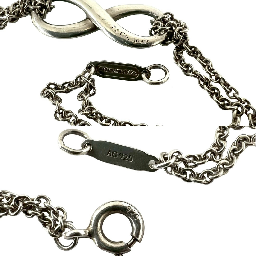 blurRubbingTiffany Infinity Double Chain BraceletRubbingCut