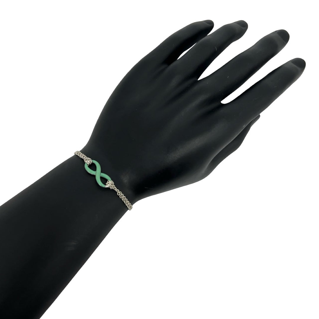 blurRubbingTiffany Infinity Double Chain BraceletRubbingCut