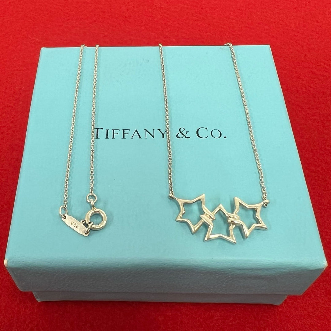 ネックレス ティファニー トリプルスター ネックレス
