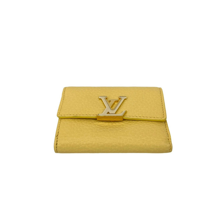 三折皮夾 Louis Vuitton Portefeuille Capucines XS