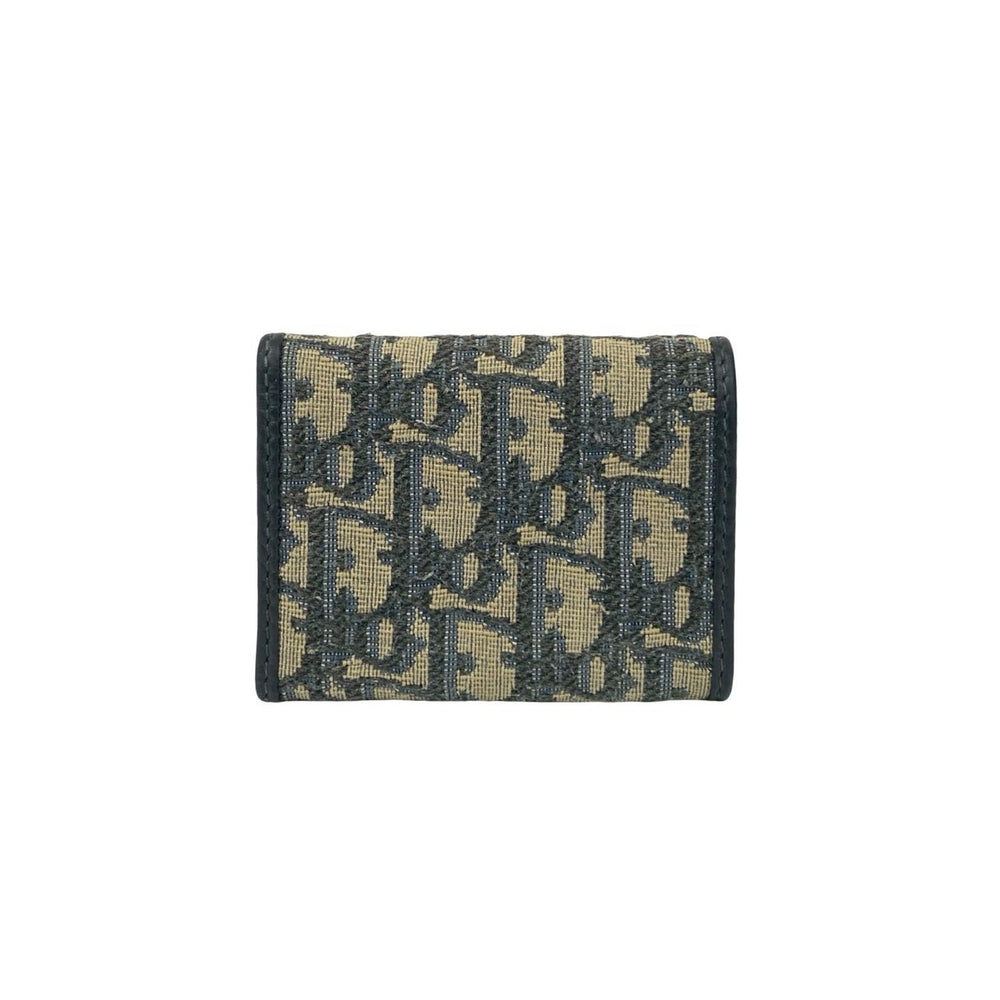 trifold wallet dior