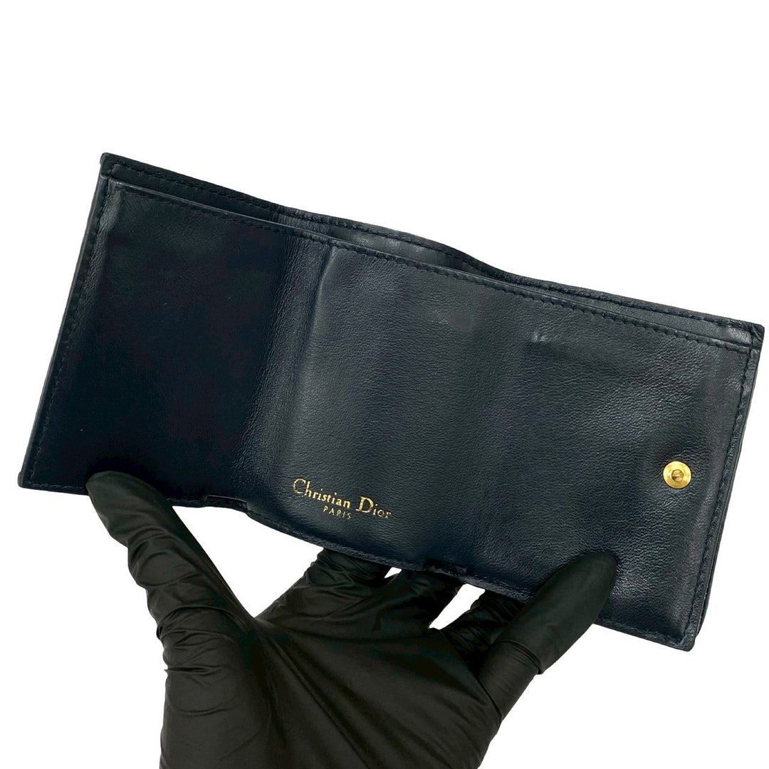 trifold wallet dior