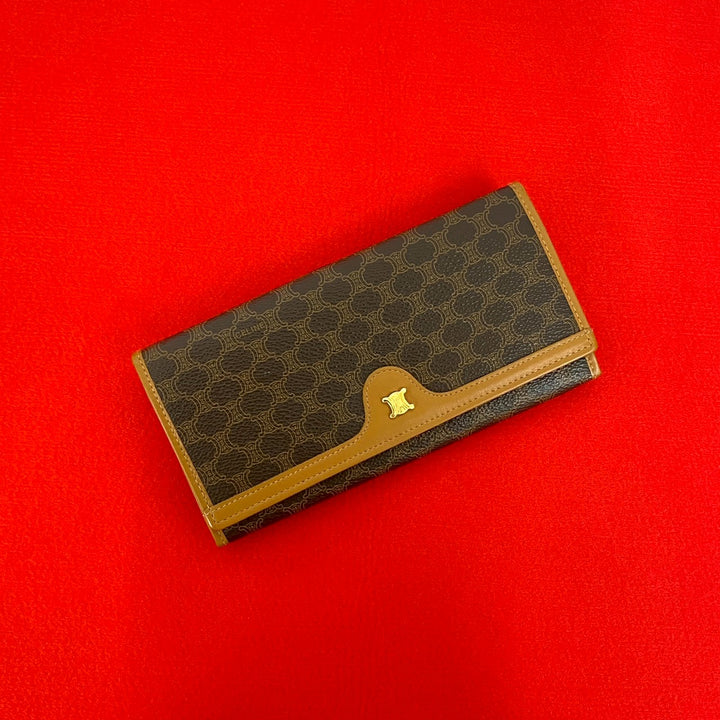 長版皮夾 celine