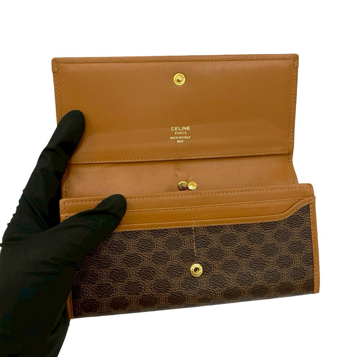 長版皮夾 celine
