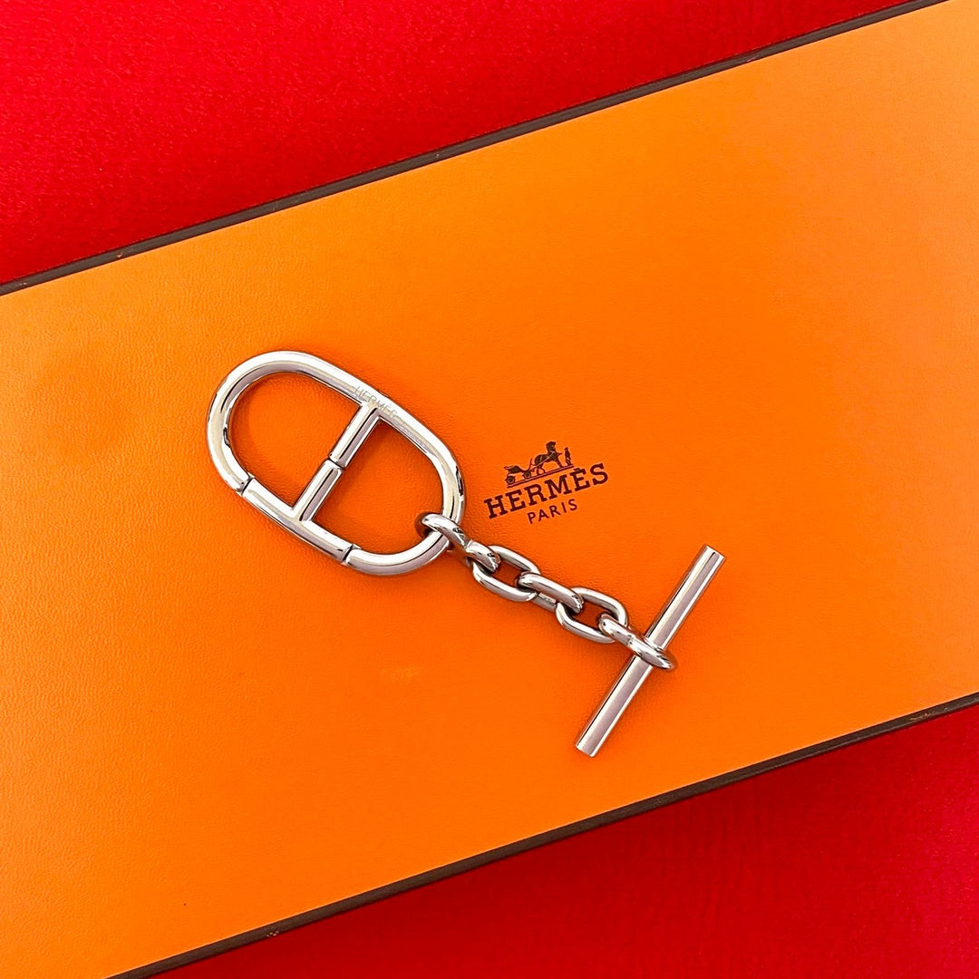 Keychain Hermes Chaine d'Ancre Keyring
