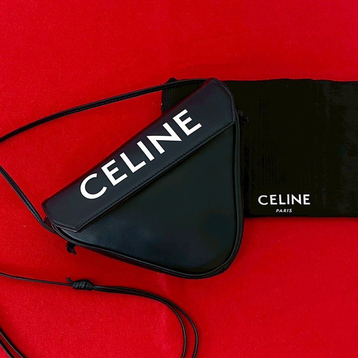 Celine 三角形單肩包