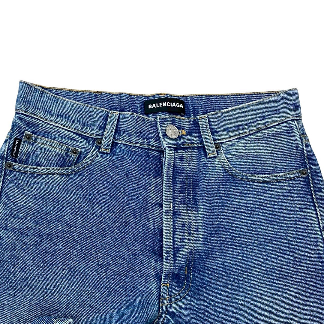denim pants balenciaga