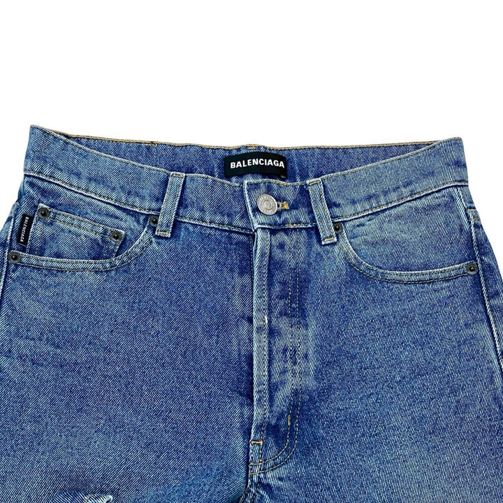 denim pants balenciaga