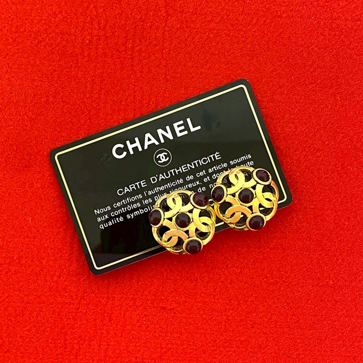 earrings chanel