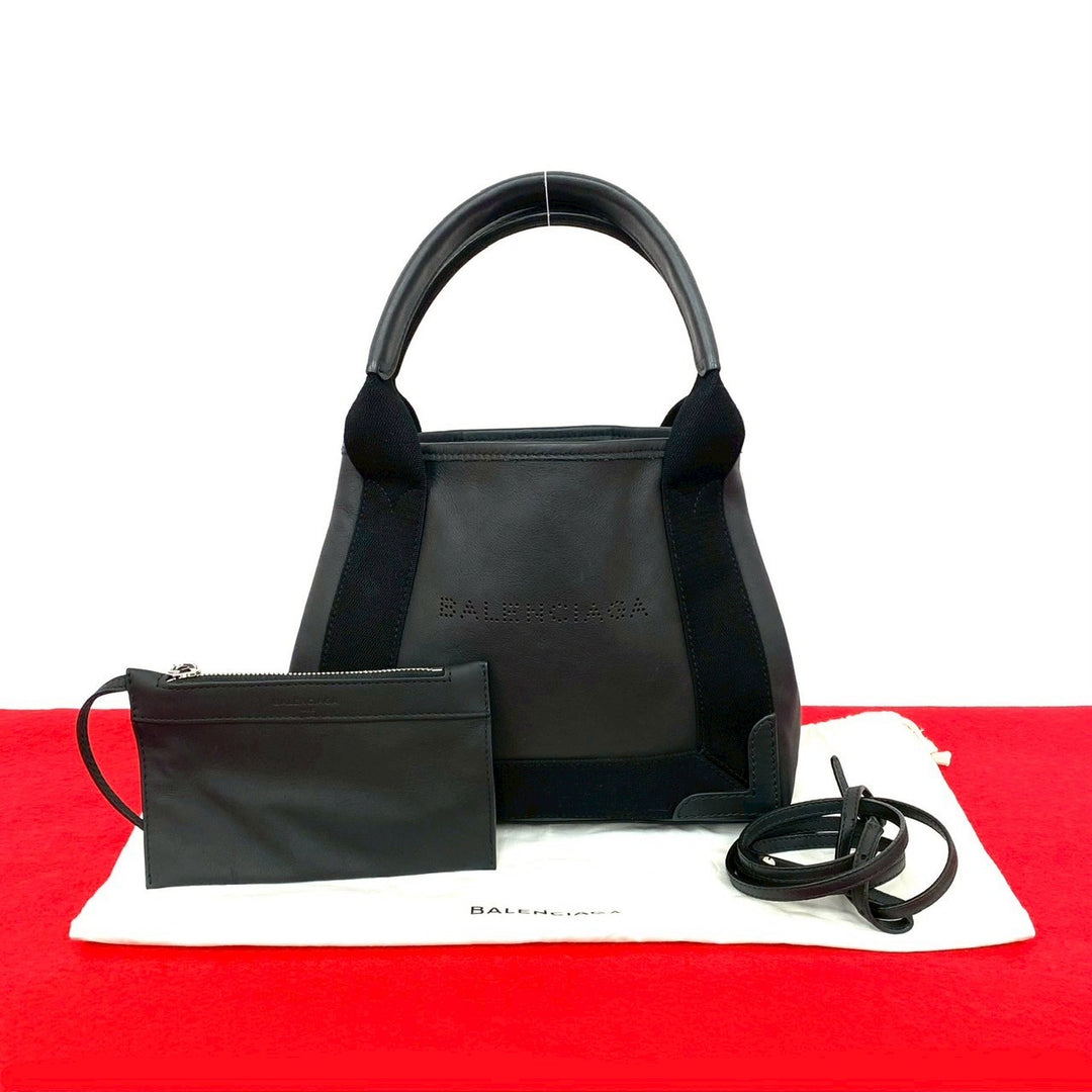 單肩包 Balenciaga 海軍藍 Cabas XS