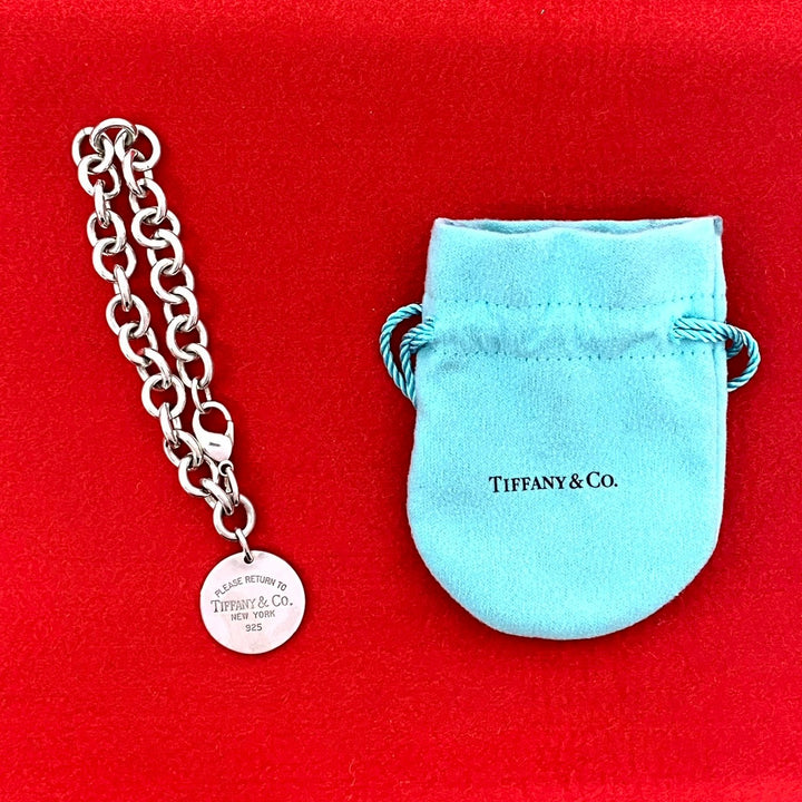 手鍊 Tiffany Return Toe 圓形標籤手鍊