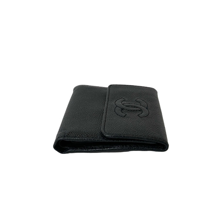 trifold wallet chanel