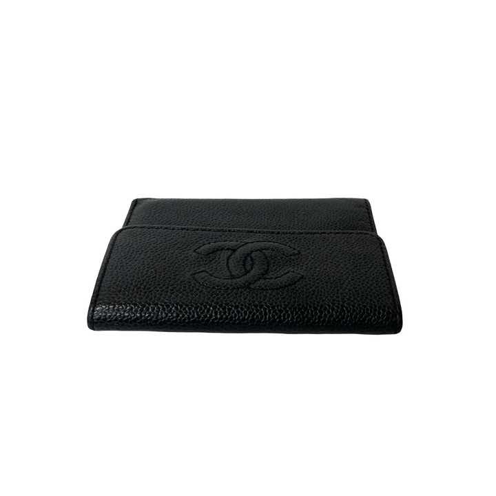 trifold wallet chanel