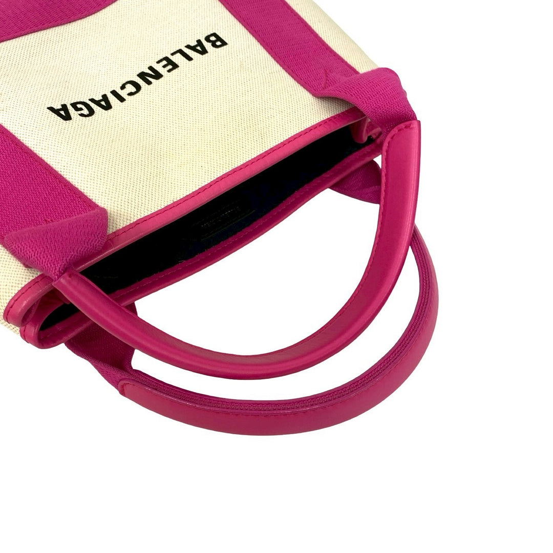 shoulder bag balenciaga navy cabas