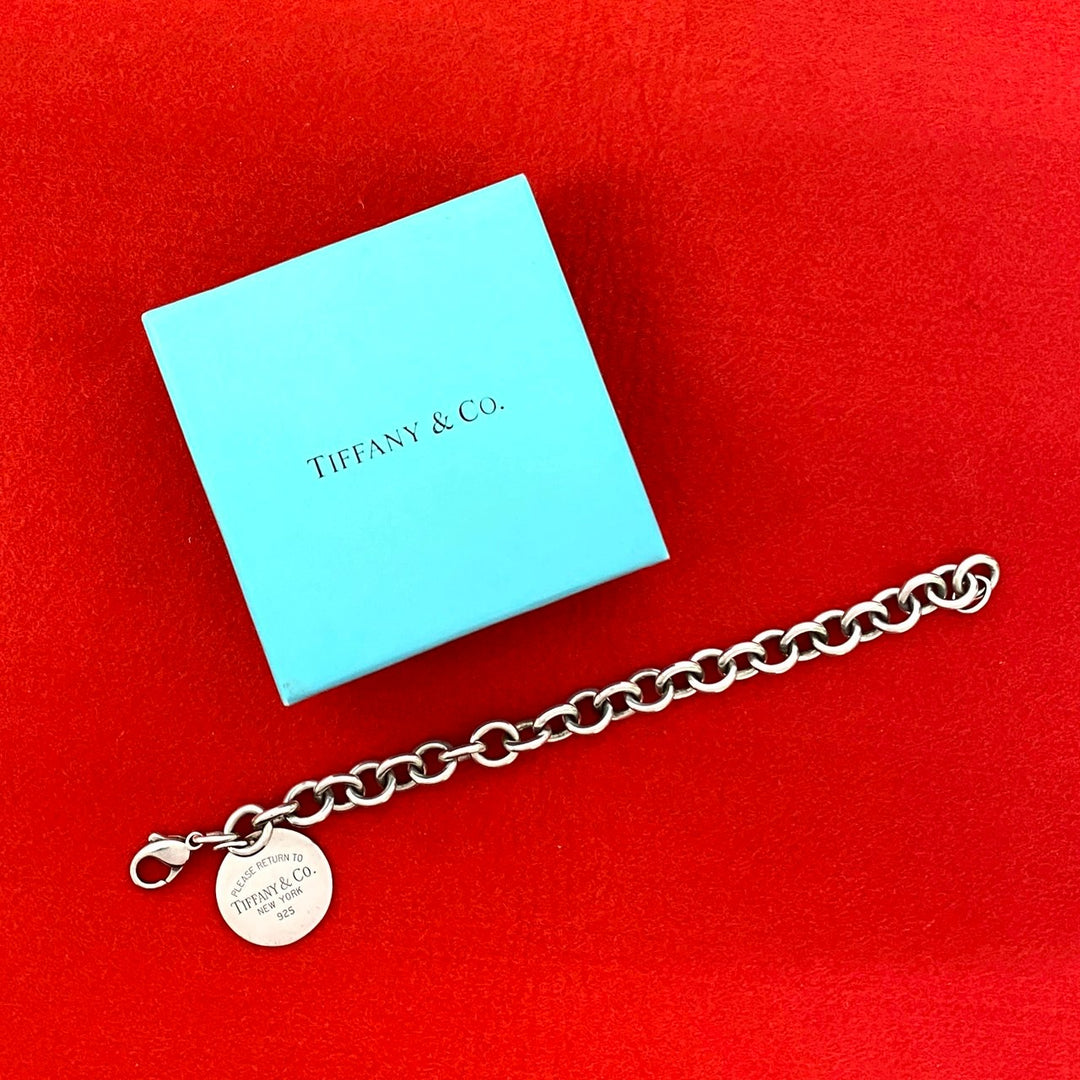 手鍊 Tiffany Return Toe 圓形標籤手鍊
