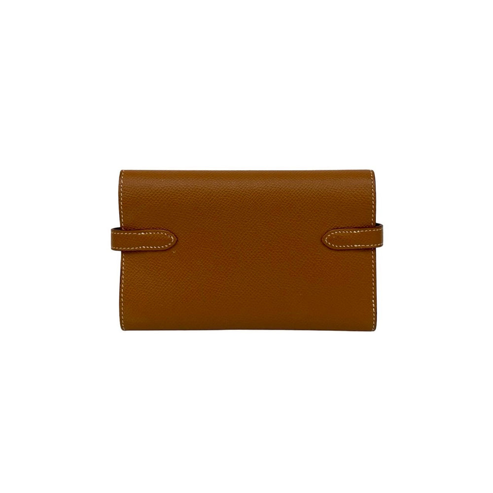 Tri-fold wallet Hermes Kelly wallet medium