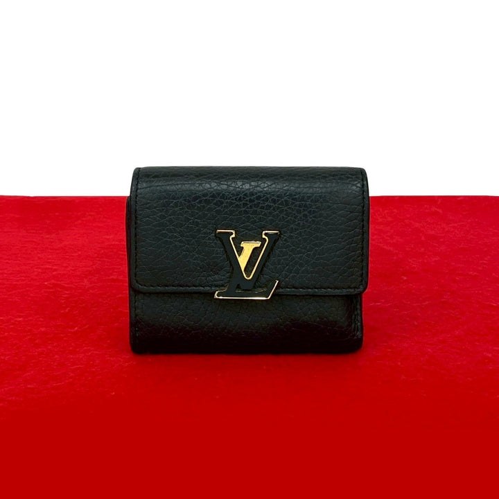 三折皮夾 Louis Vuitton Portefeuille Capucines XS
