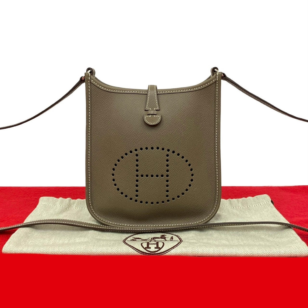 單肩包 Hermes Evelyn TPM 16 Amazone