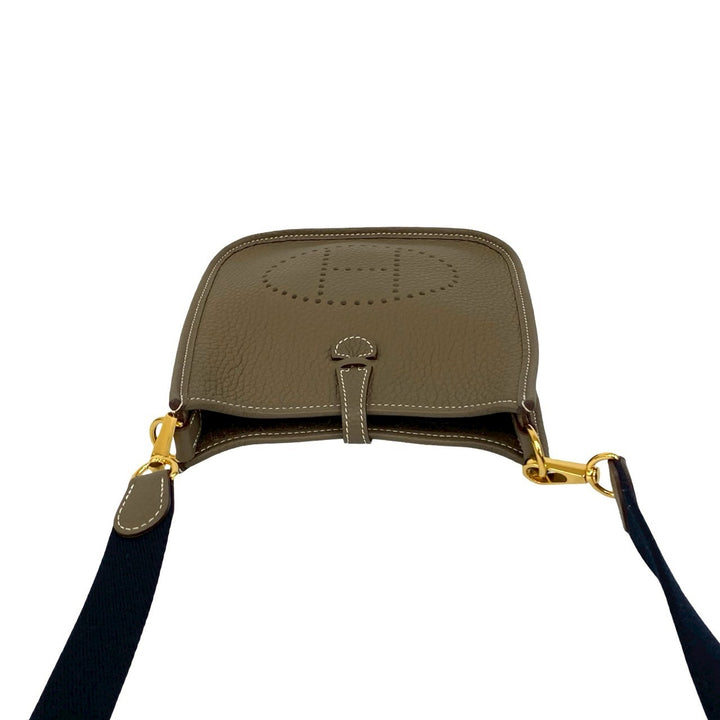 單肩包 Hermes Evelyn TPM 16 Amazone