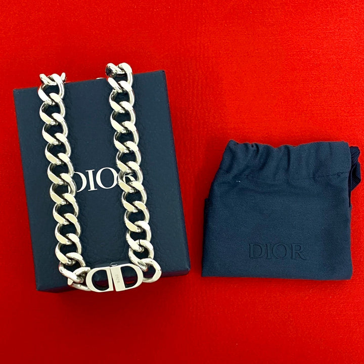 Necklace Dior CD Icon Chain Link Necklace