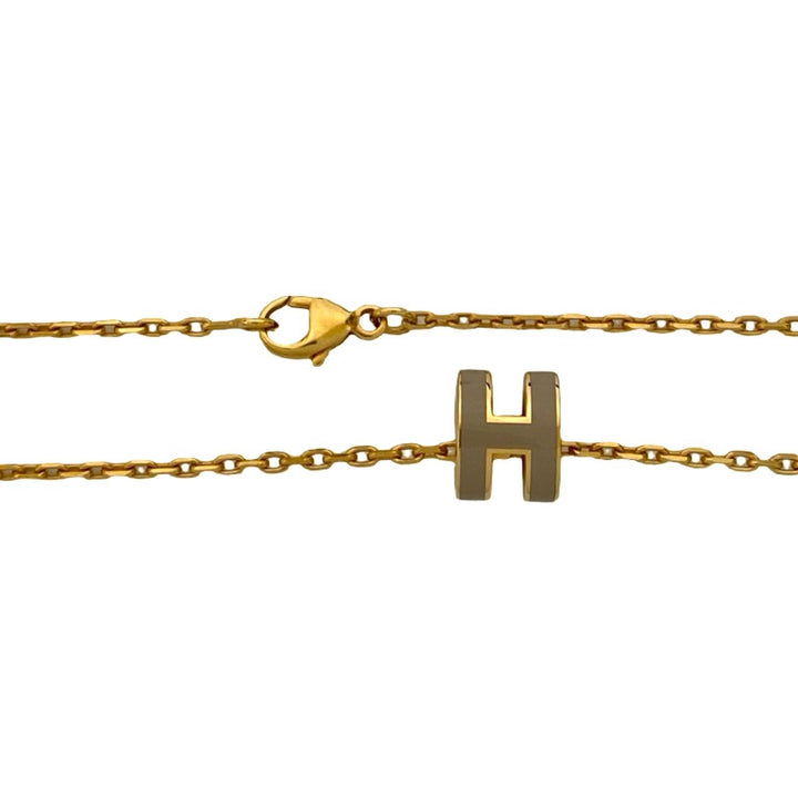 項鍊 Hermes Mini Pop 灰