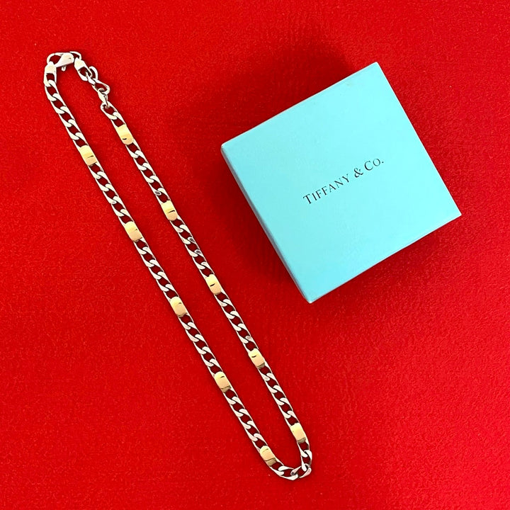 necklace tiffany figaro chain