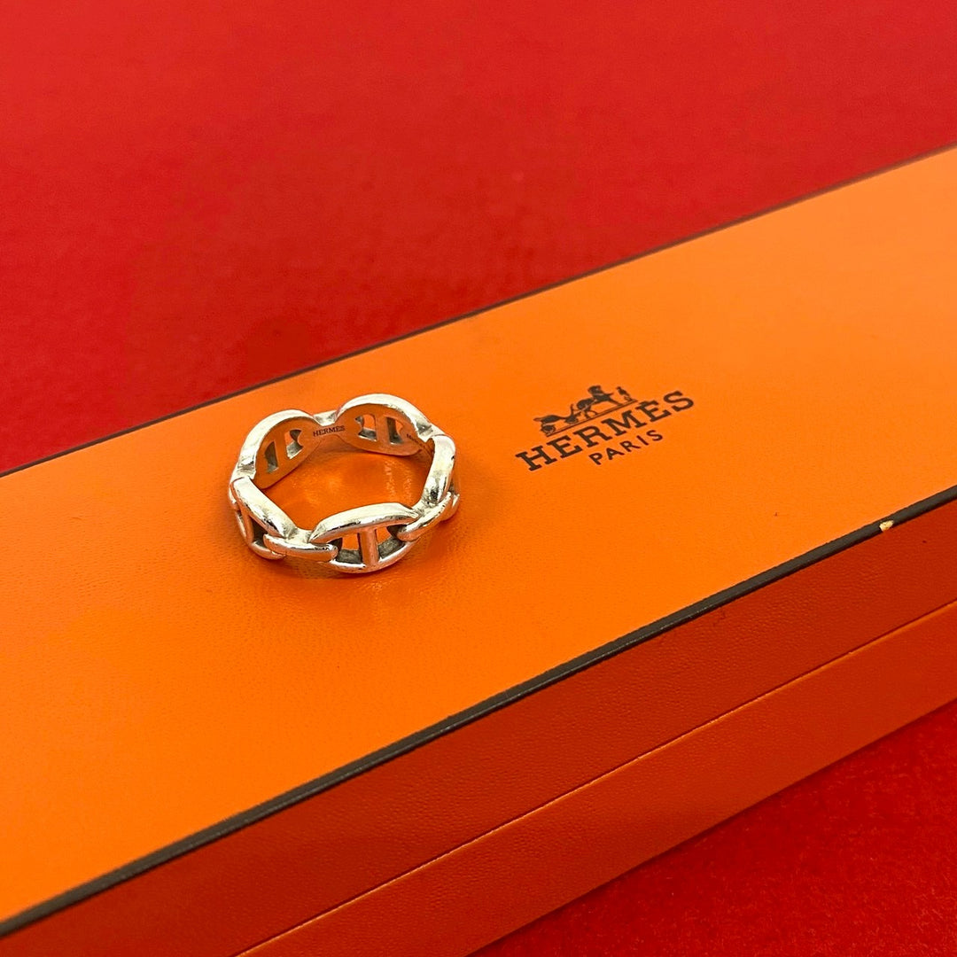 Rings/Rings Hermes Chaine d'Ancre Enchene Ring