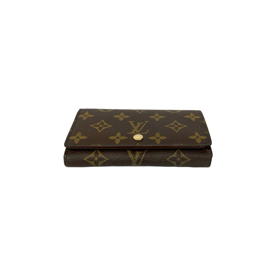 雙折皮夾 Louis Vuitton Portomone Bier Tresor