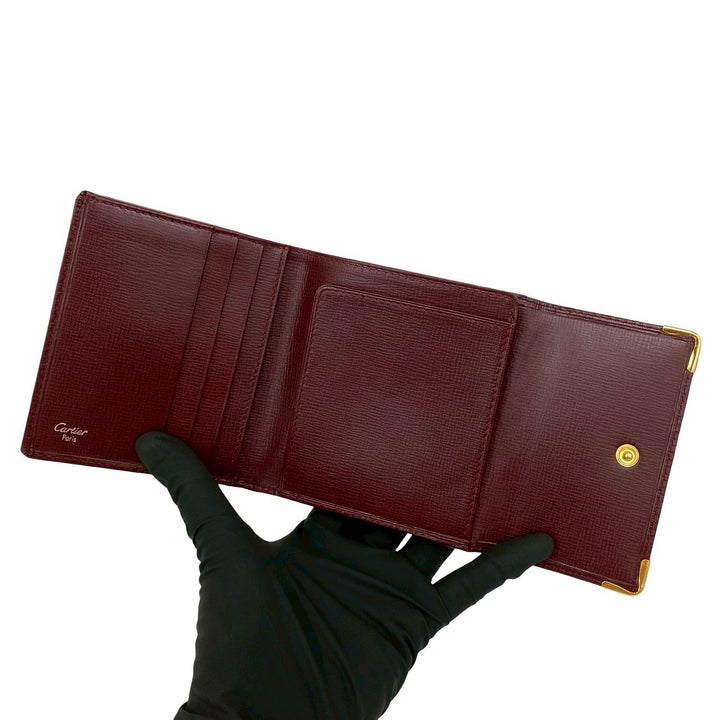 trifold wallet cartier