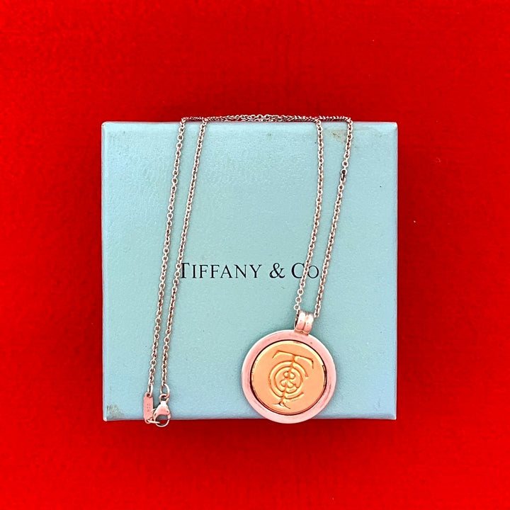necklace tiffany coin necklace