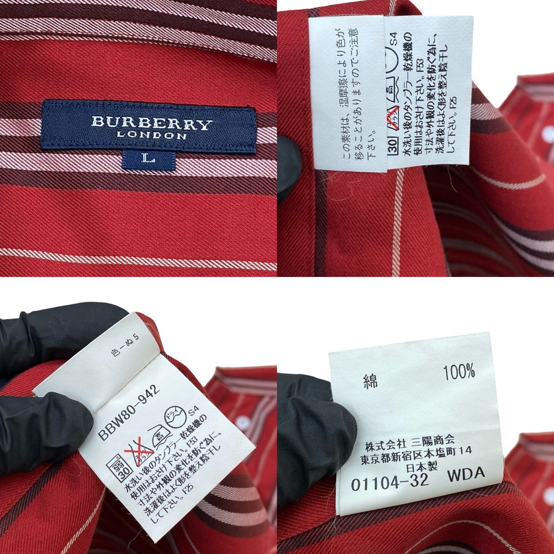 long sleeve shirt burberry