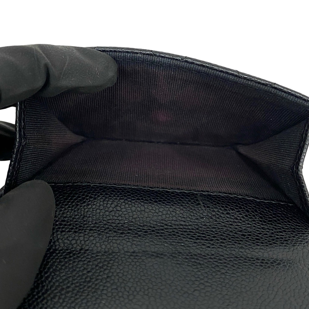 trifold wallet chanel