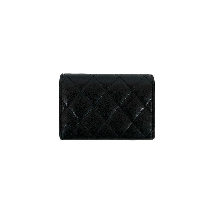 trifold wallet chanel