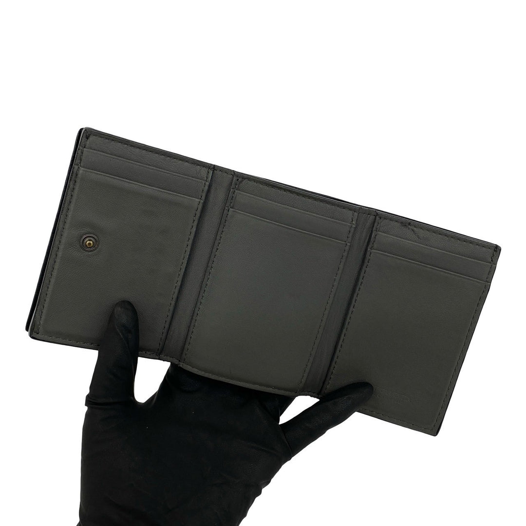 trifold wallet bottega veneta