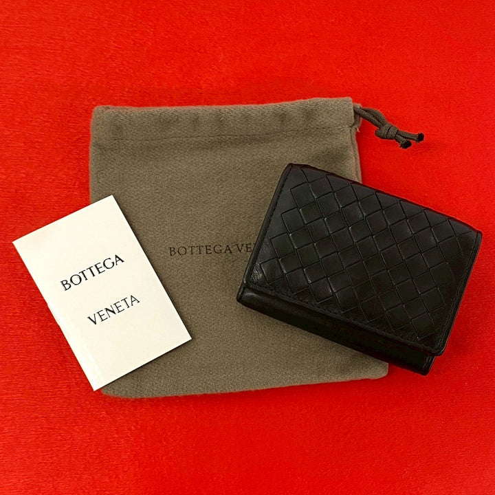 trifold wallet bottega veneta