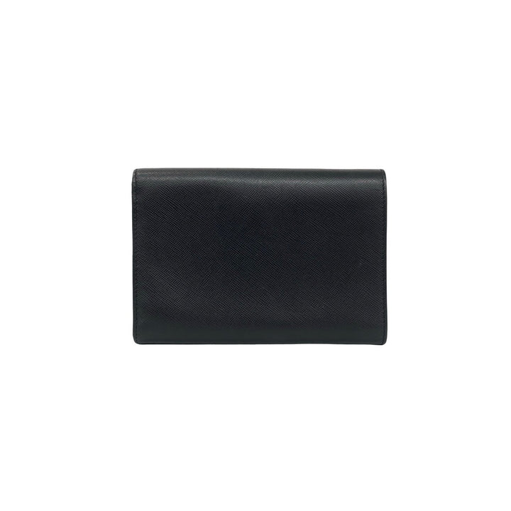 trifold wallet prada