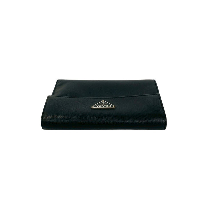 trifold wallet prada