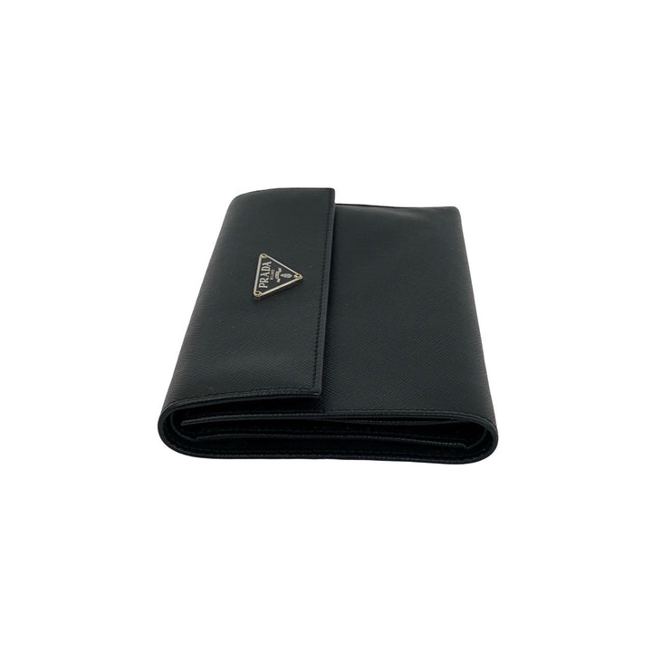 trifold wallet prada