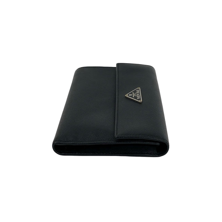 trifold wallet prada