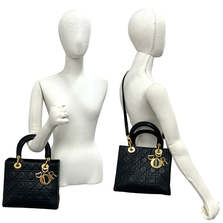 shoulder bag dior lady dior