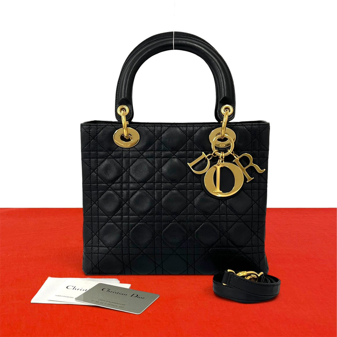 shoulder bag dior lady dior