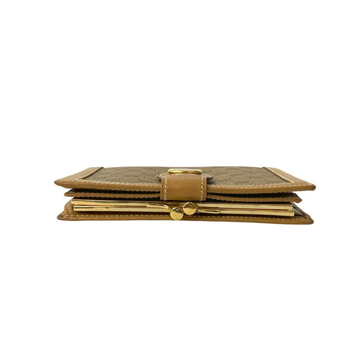 Bifold wallet Gucci micro GG logo pattern