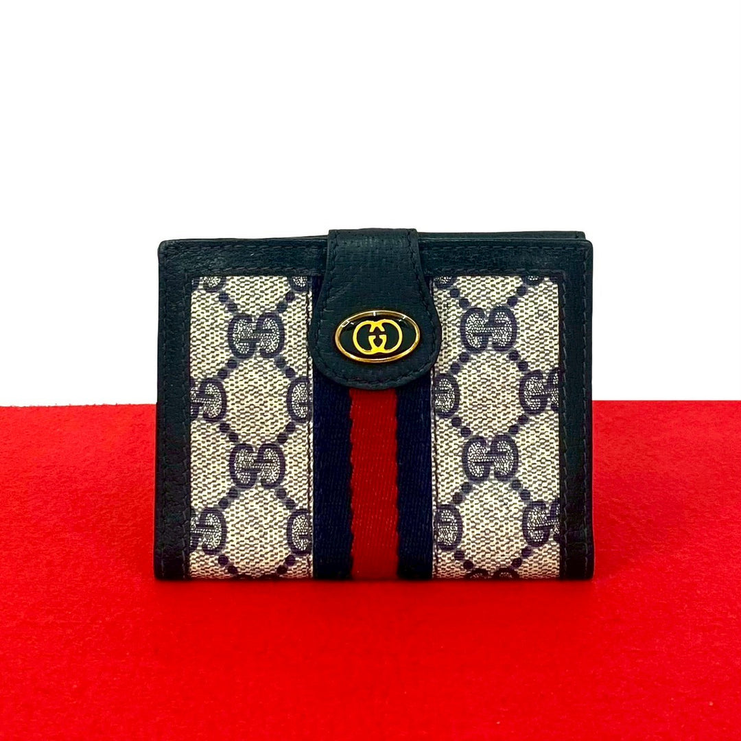 雙折皮夾 gucci