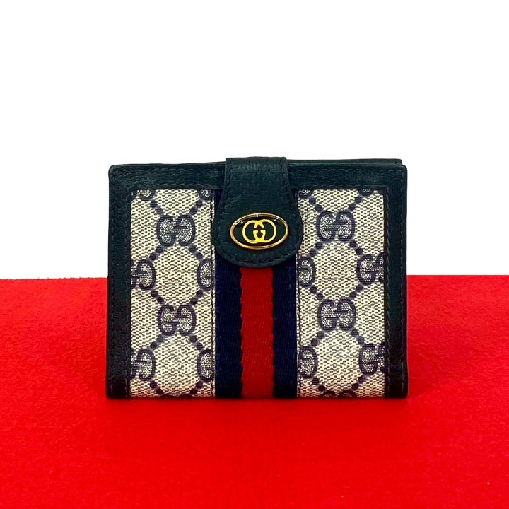 雙折皮夾 gucci