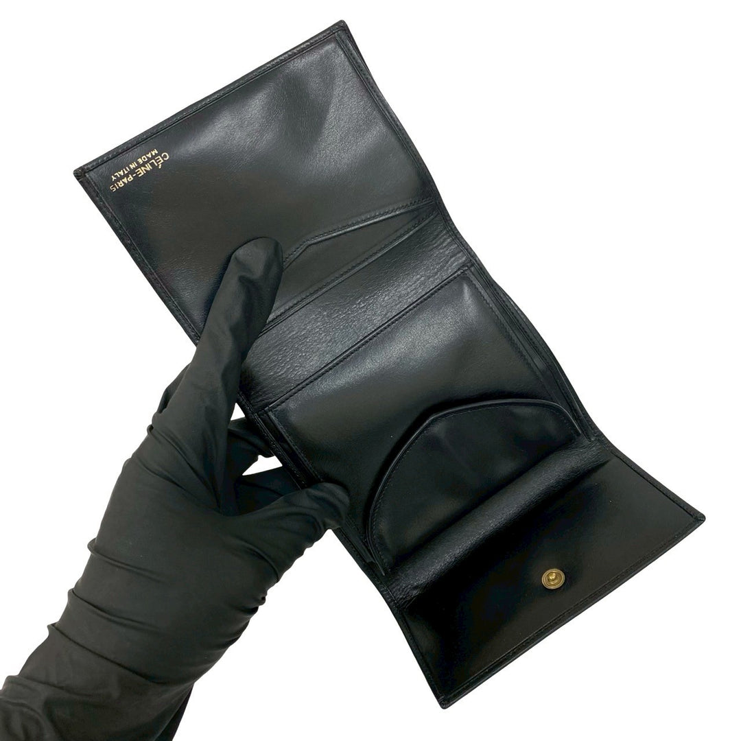 trifold wallet celine