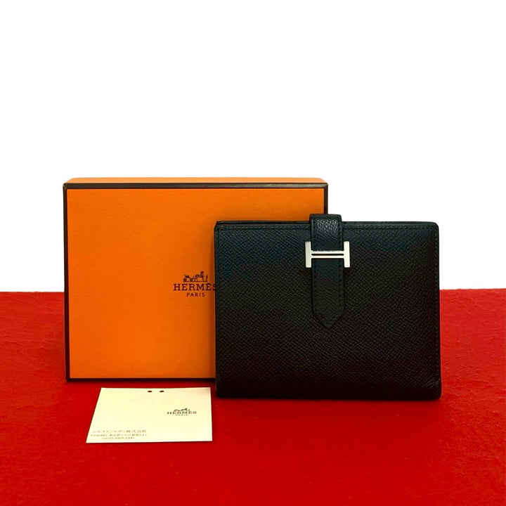 Hermes Bearn 緊湊型雙折皮夾