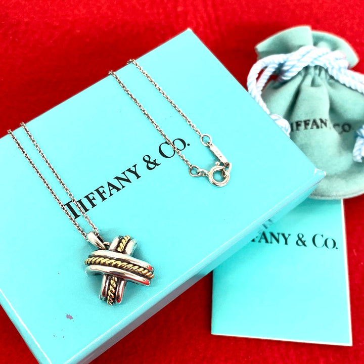 Necklace Tiffany Signature Cross Combination Necklace