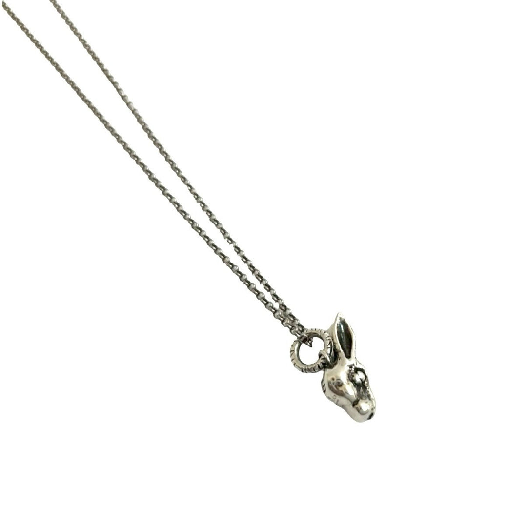 ネックレス グッチ アンガーフォレスト ラビットヘッド ネックレス