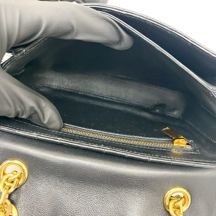 ショルダーバッグ セリーヌ Cセー キルテッド チェーンショルダー スモール