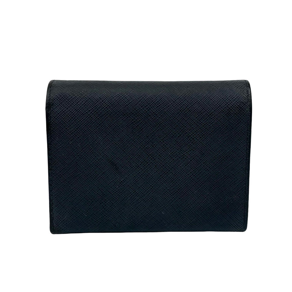 trifold wallet prada